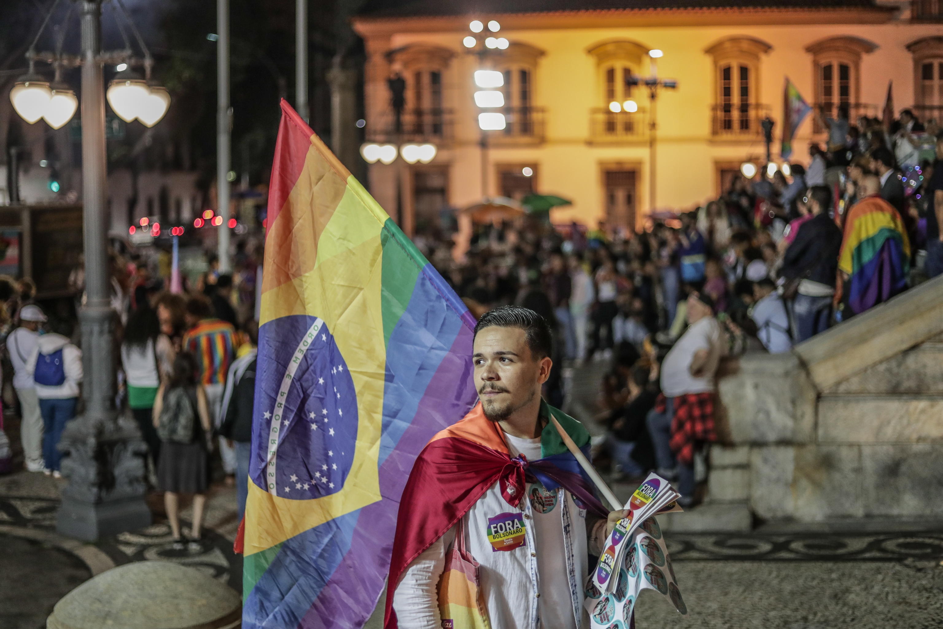 LGBTIQ+ brasile EPA/ANDRE COELHO