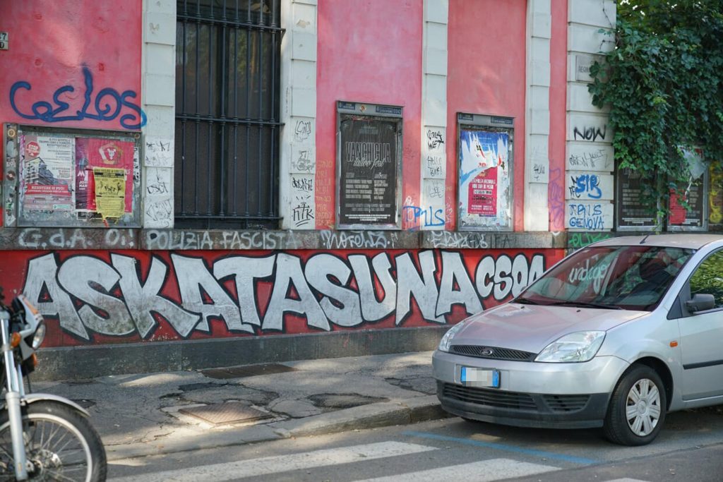 Rinvio a giudizio di 28 persone del centro sociale Askatasuna