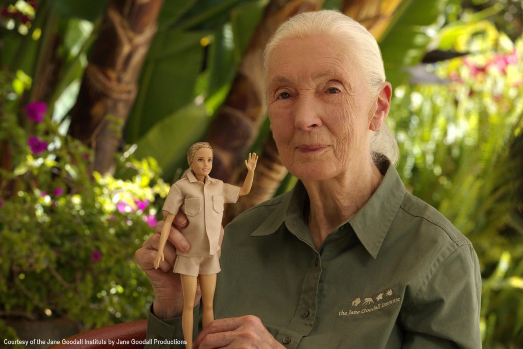 Jane Goodall ha una Barbie a sua immagine