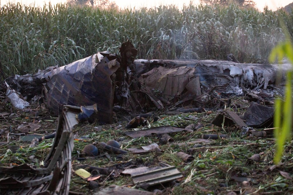 Schianto aereo in Ecuador, due morti EPA/ACHILLEAS CHIRAS