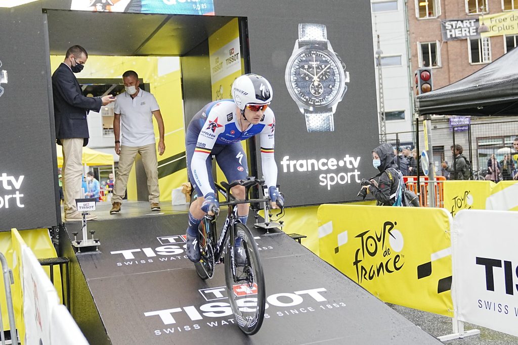 Tour de France, Lampaert è maglia gialla. Ganna quarto