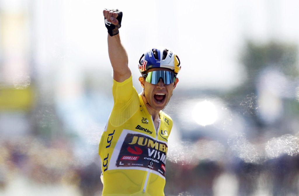 Tour de France, quarta tappa va a Wout Van Aert