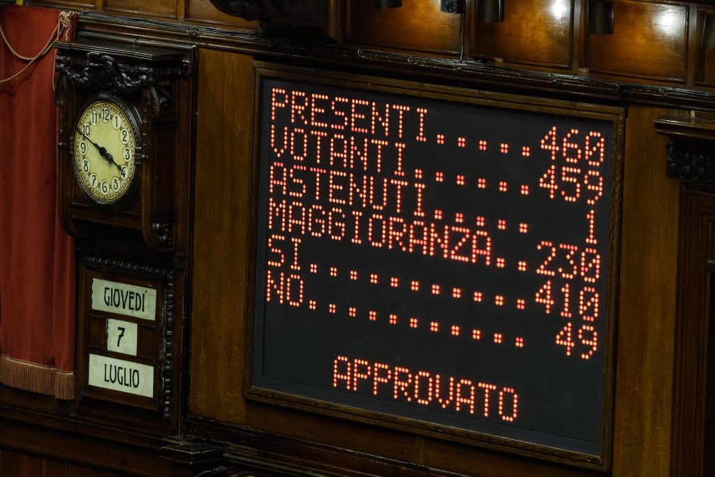 Dl Aiuti, M5S lascerà l’Aula