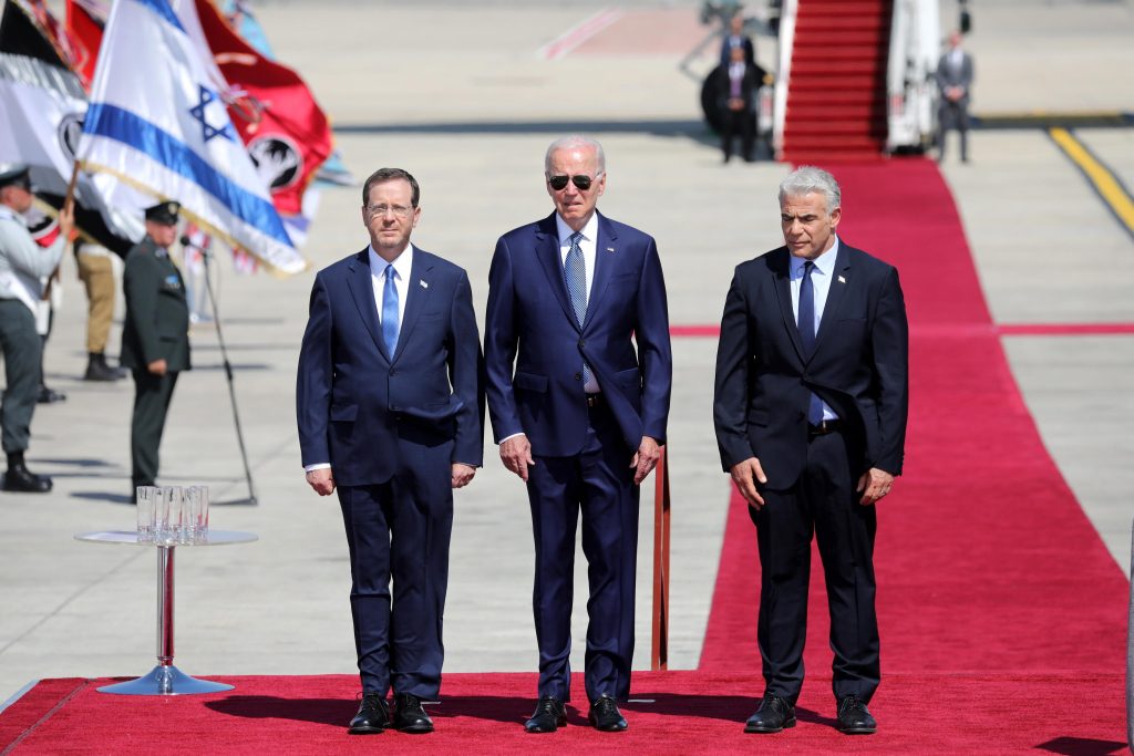 Biden in Israele rilancia soluzione dei due Stati