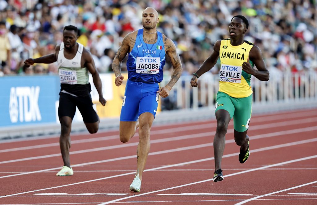 Mondiali Atletica Eugene, Marcell Jacobs in semifinale
