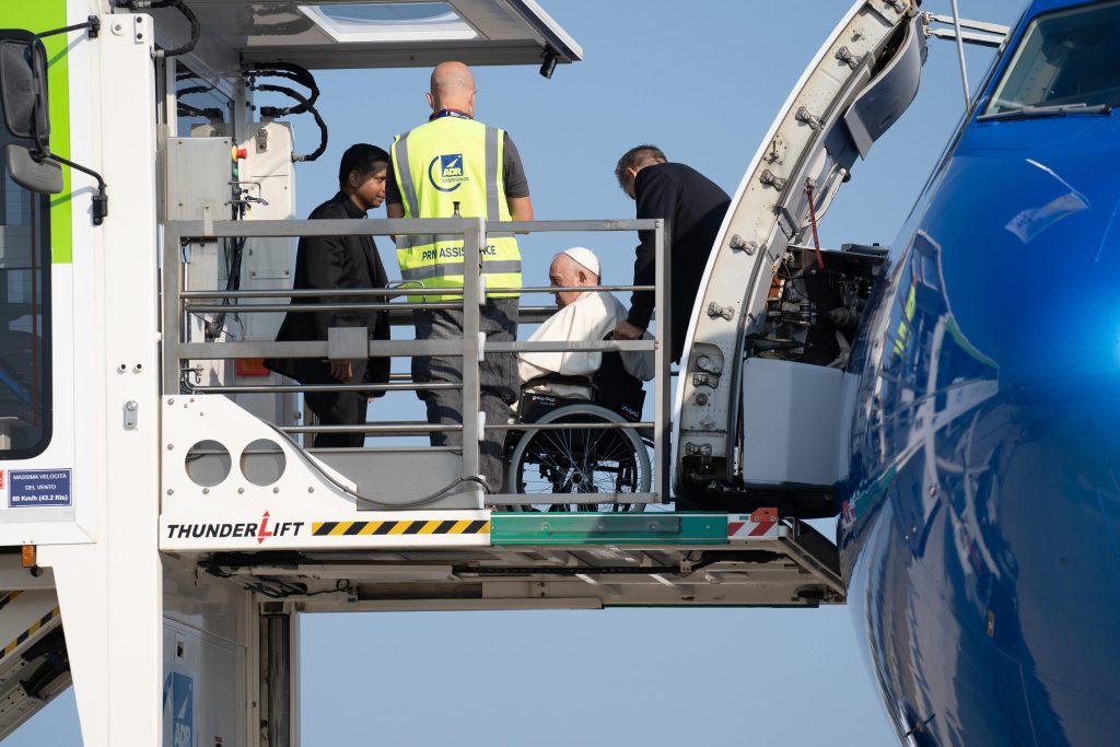 Papa Francesco in viaggio per il Canada