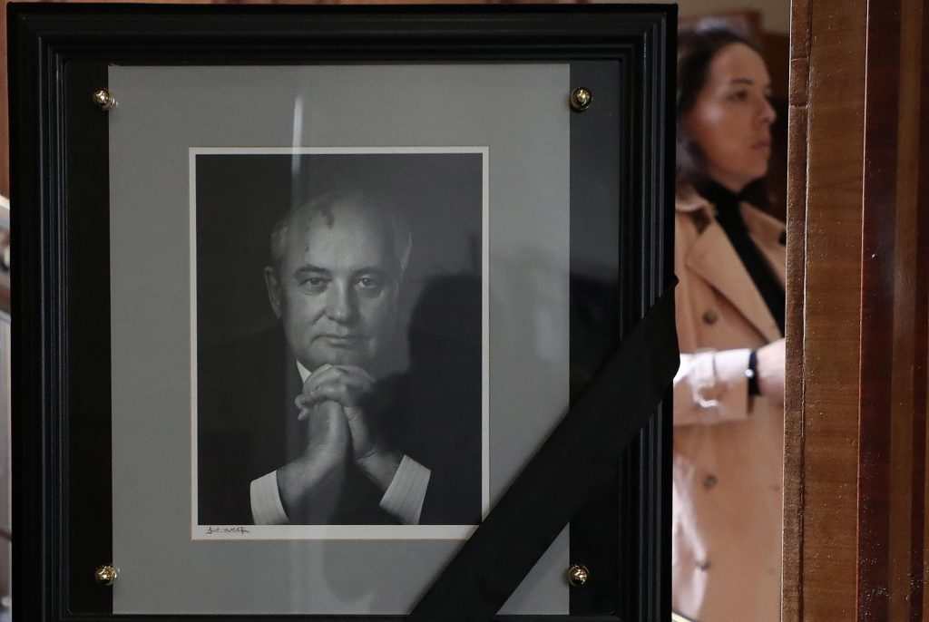 In migliaia per l’estremo saluto a Mikhail Gorbaciov