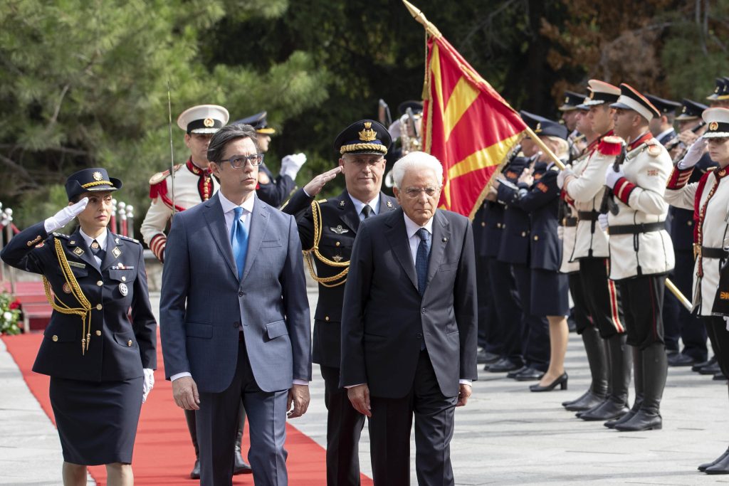 Mattarella in Macedonia del Nord: avanti con l’adesione