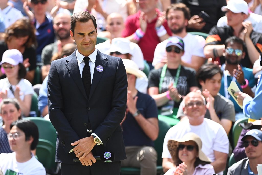 L’addio di Federer