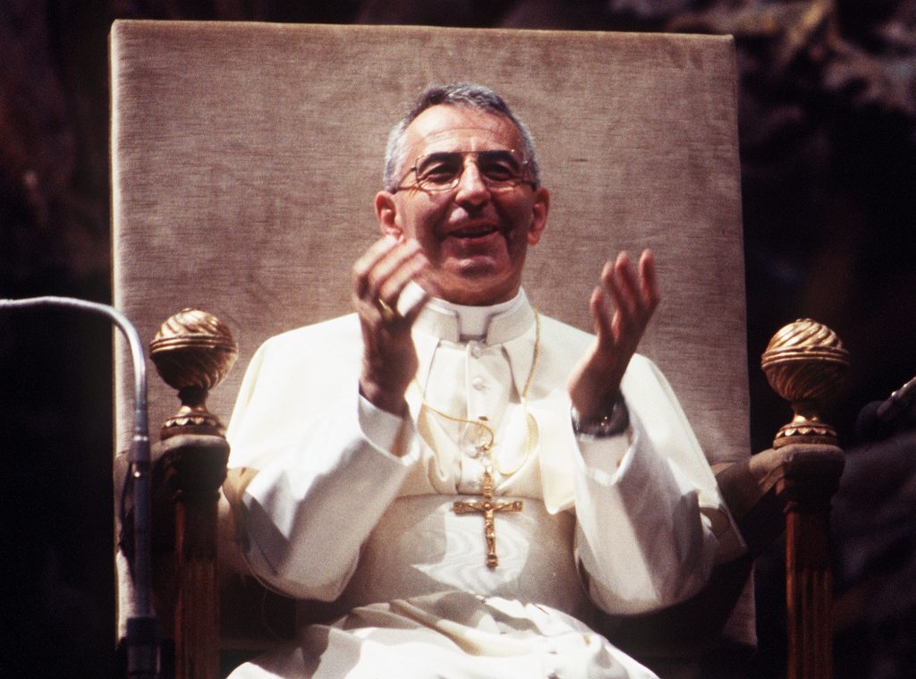 Domani Papa Luciani verrà dichiarato beato