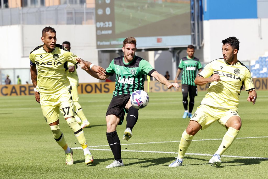 Serie A, finisce 1-3 Sassuolo-Udinese