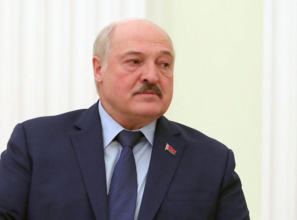 Bielorussia, condannato giornalista ANSA/MIKHAIL KLIMENTYEV / KREMLIN POOL / SPUTNIK MANDATORY CREDIT