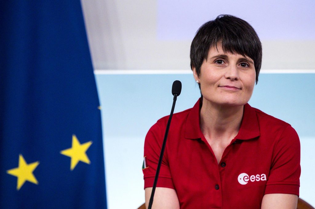 AstroSamantha torna sulla Terra ANSA/ANGELO CARCONI
