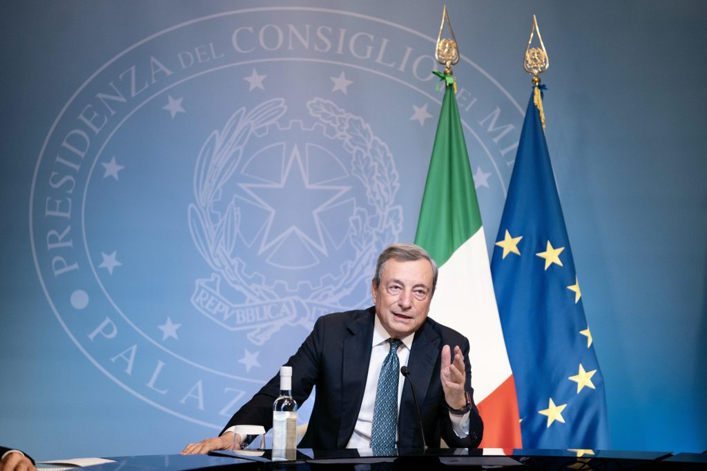 G7, Draghi: “obiettivo pace giusta”
