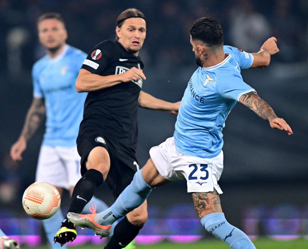 Europa League, Lazio- Sturm Graz finisce 2-2 sturm graz lazio
