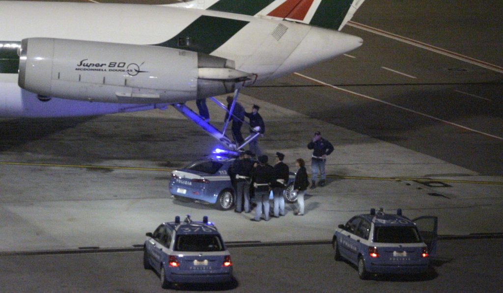 arresto aeroporto