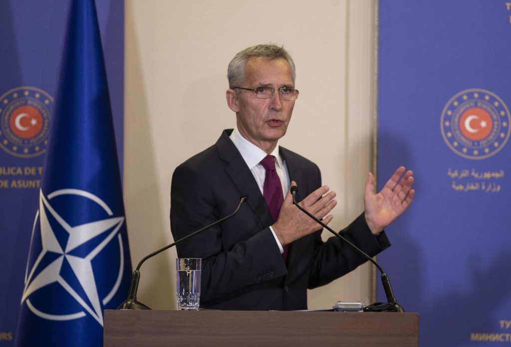 Meloni e Stoltenberg a Palazzo Chigi