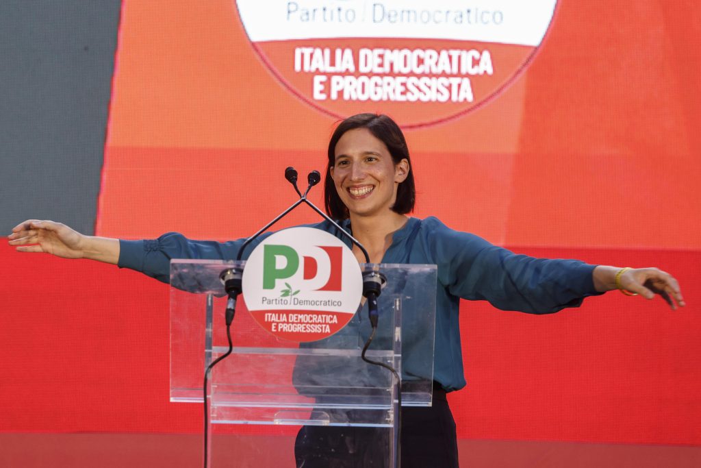 Schlein guida il Nazareno: “saremo un problema per il Governo” ANSA/FABIO FRUSTACI