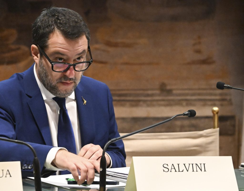 Salvini non sarà parte civile nel processo Meloni-Saviano