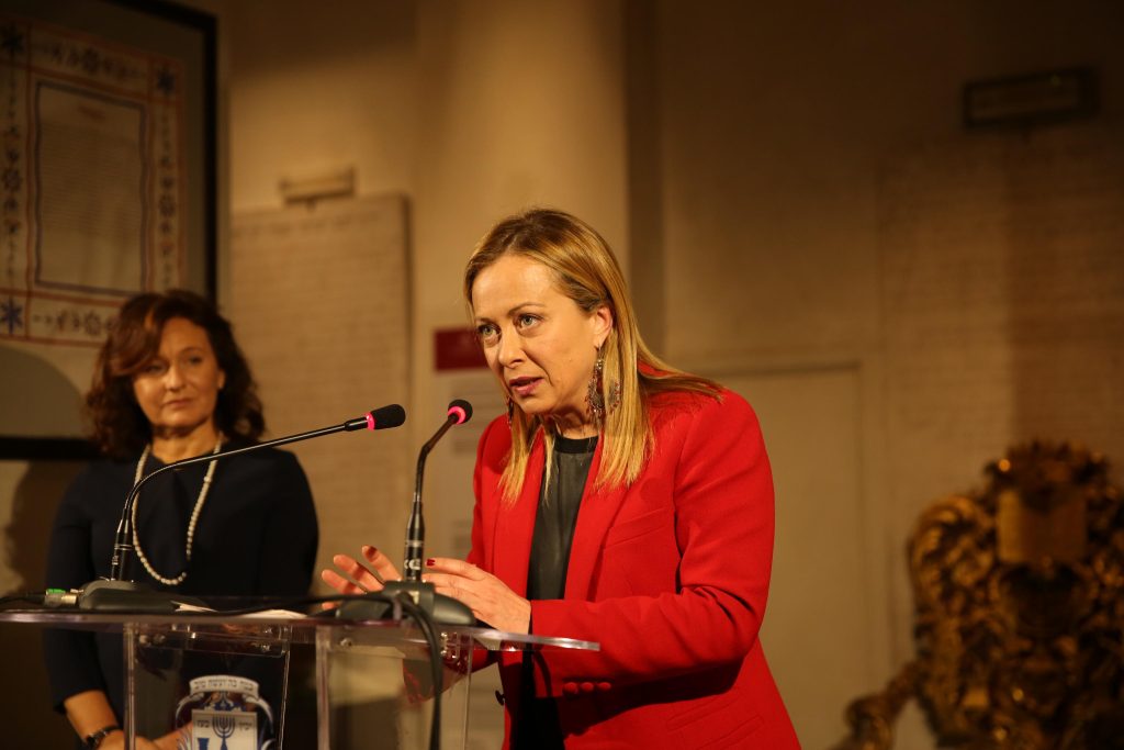 Meloni: “spero viaggio in Israele all’inizio del 2023”