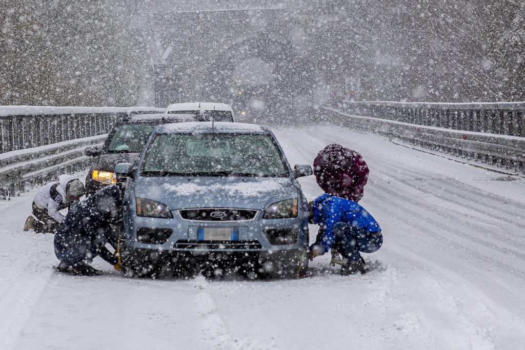 Duro inverno per la Calabria con neve, freddo e vento