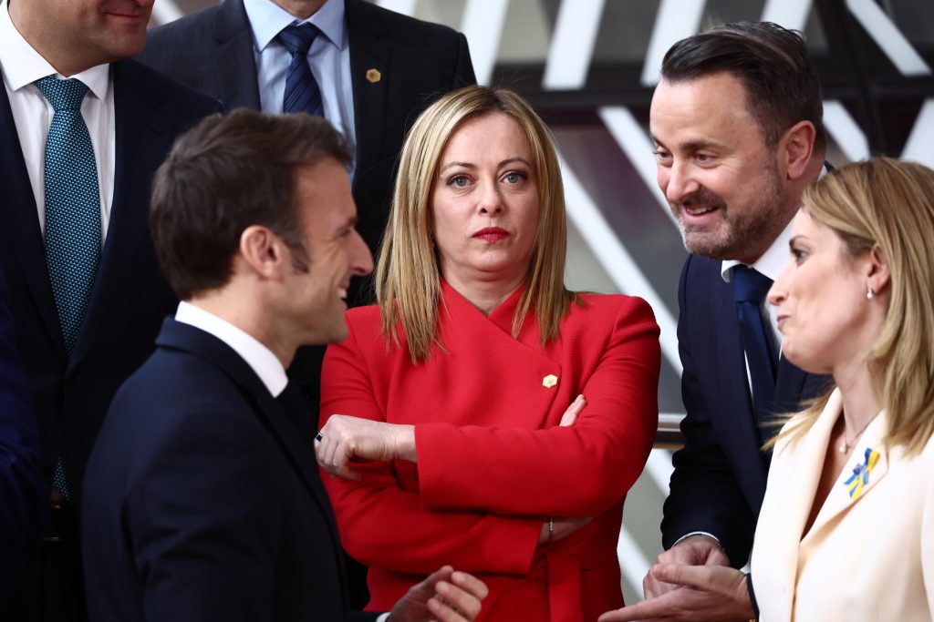 Meloni, bilaterale con Zelensky dopo lo scontro con Macron