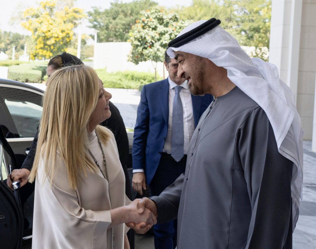 Meloni ad Abu Dhabi