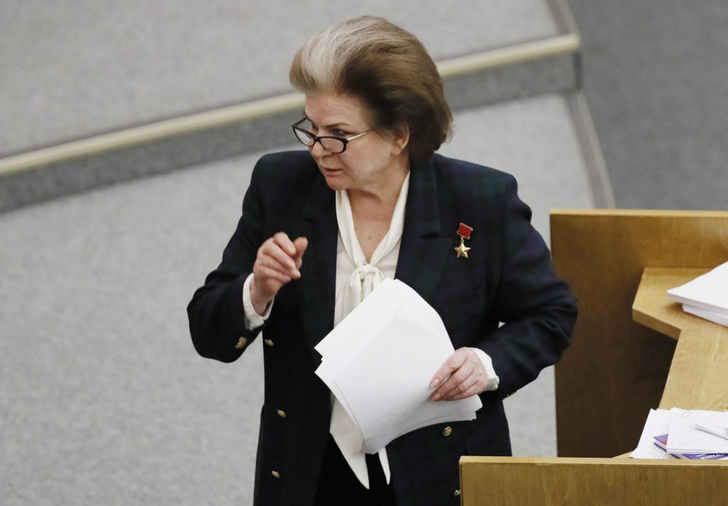 Tereshkova, prima donna nello spazio, compie 86 anni