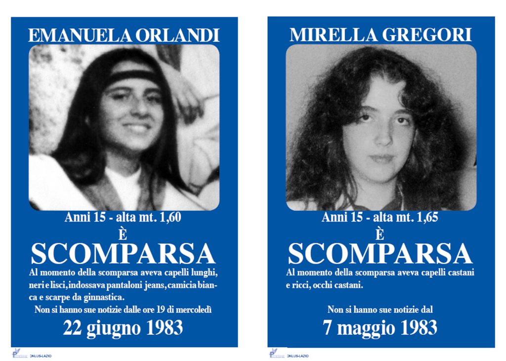 Mirella Gregori, scomparsa 40 anni fa