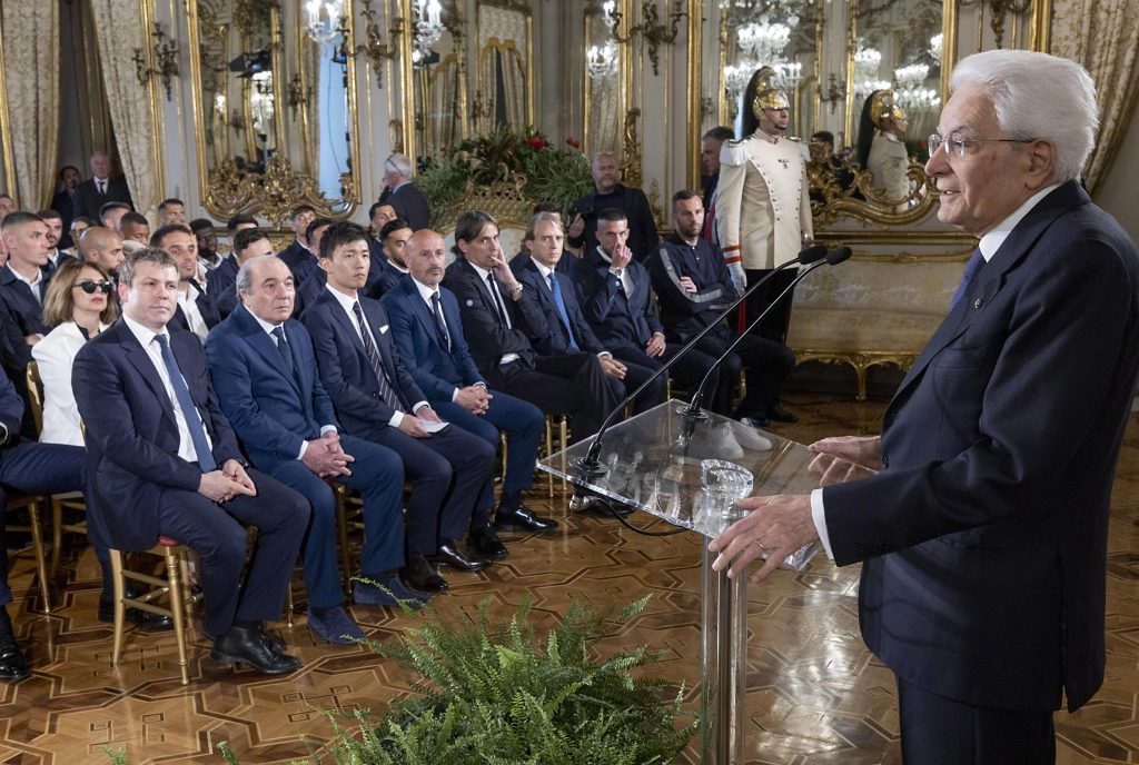 Coppa Italia, Mattarella riceve Fiorentina e Inter