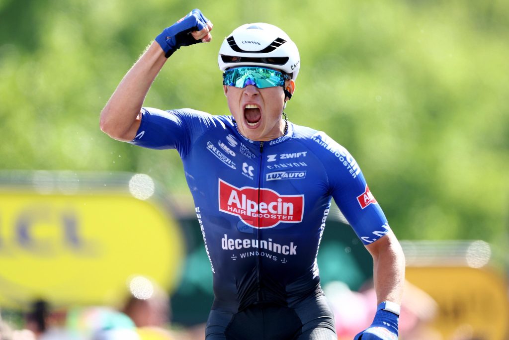 Tour de France, la terza tappa va a Philipsen