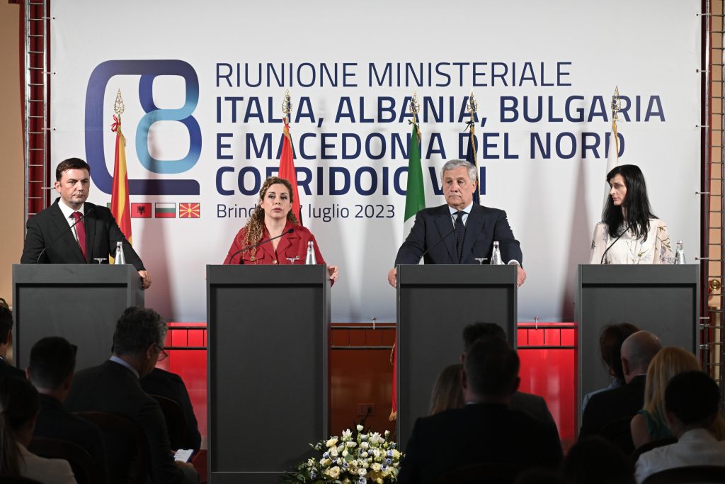 Corridoio VIII, Tajani: garantirà crescita