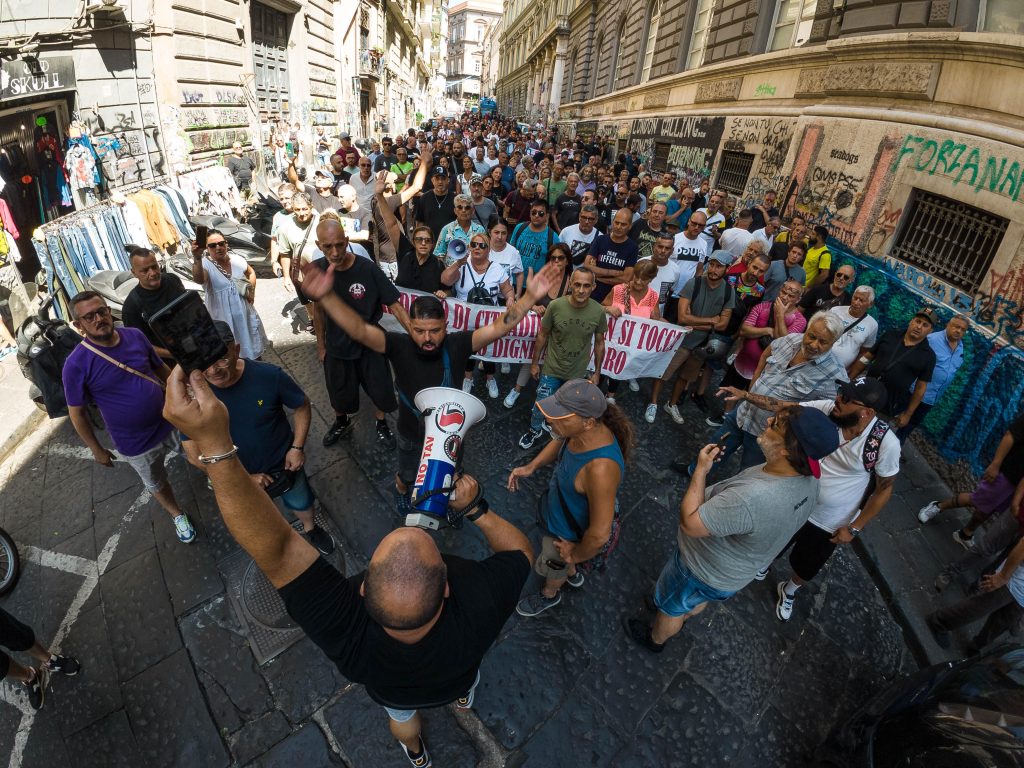 Rdc, proteste a Napoli