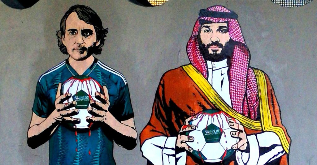 Dopo opere Palombo, Bin Salman risponde per la prima volta alle accuse di Sportswashing