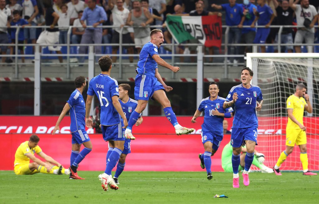 Qualificazioni Euro 2024, Italia-Ucraina finisce 2-1