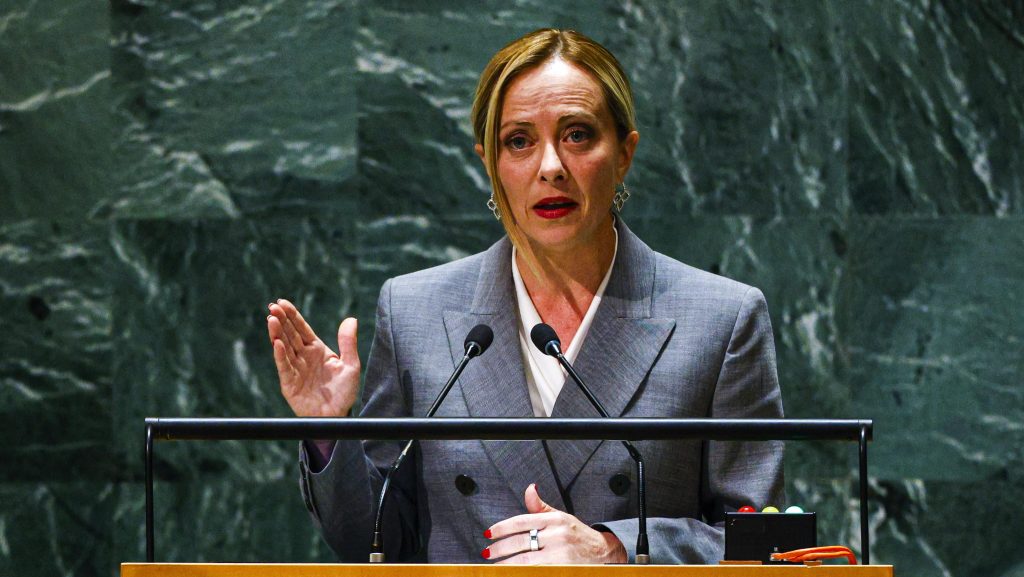 Meloni all’Onu: non è tempo di scelte facili anziché giuste