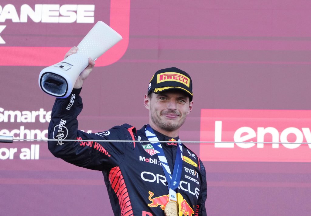 Verstappen vince la Formula 1 in Giappone