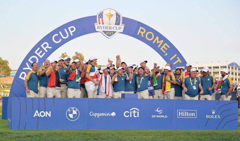 Il Team Europe vince la Ryder Cup