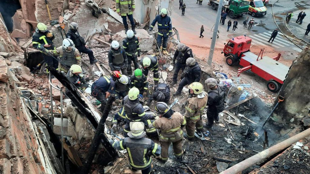 Attacco nel centro di Kharkiv, morto bambino di 10 anni