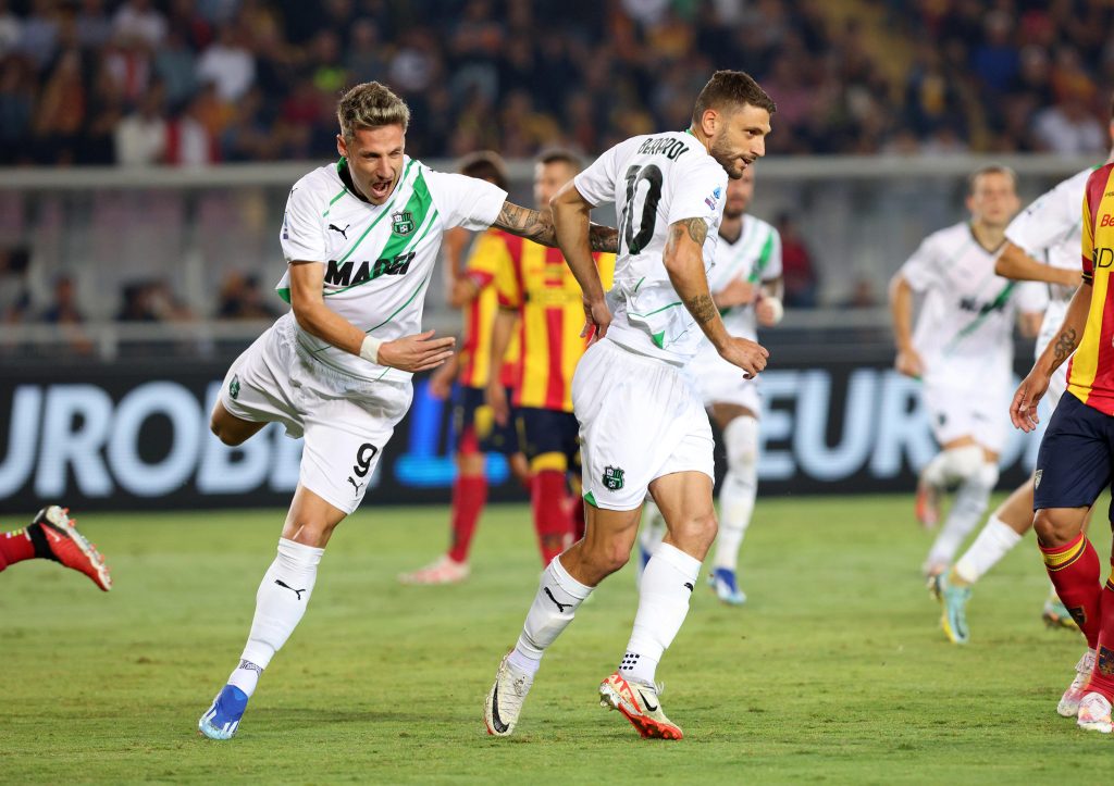 Serie A, Lecce e Sassuolo pareggiano 1-1