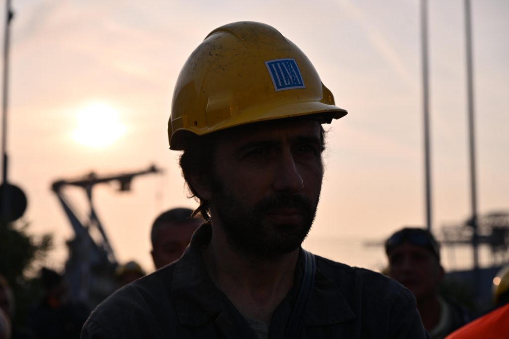 Protesta imprenditori siderurgici dell’ex Ilva