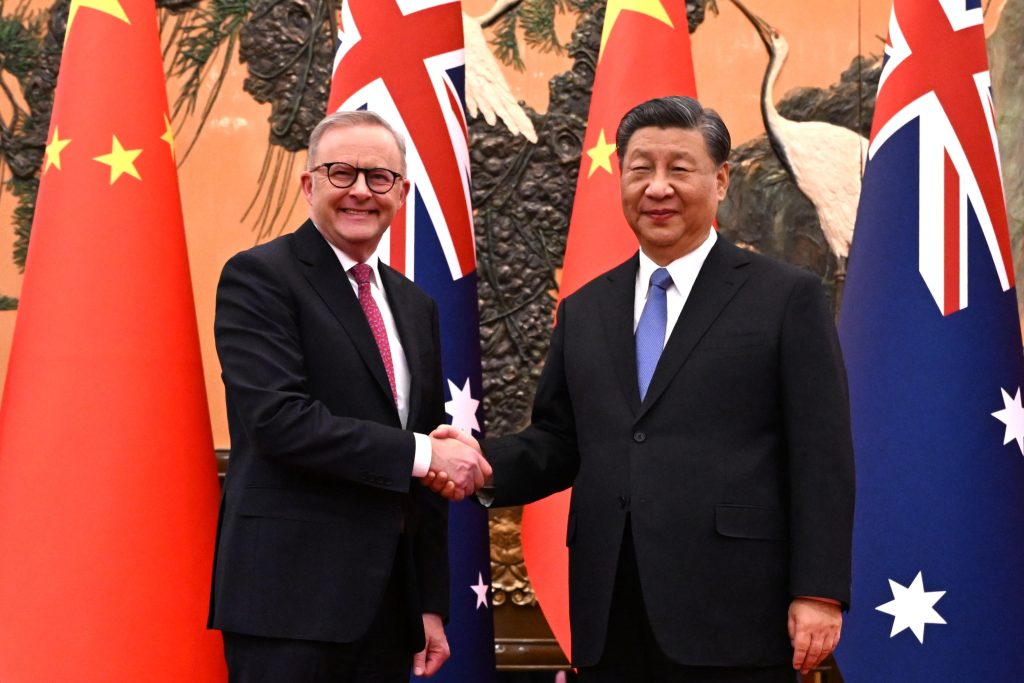 Xi Jinping incontra Anthony Albanese