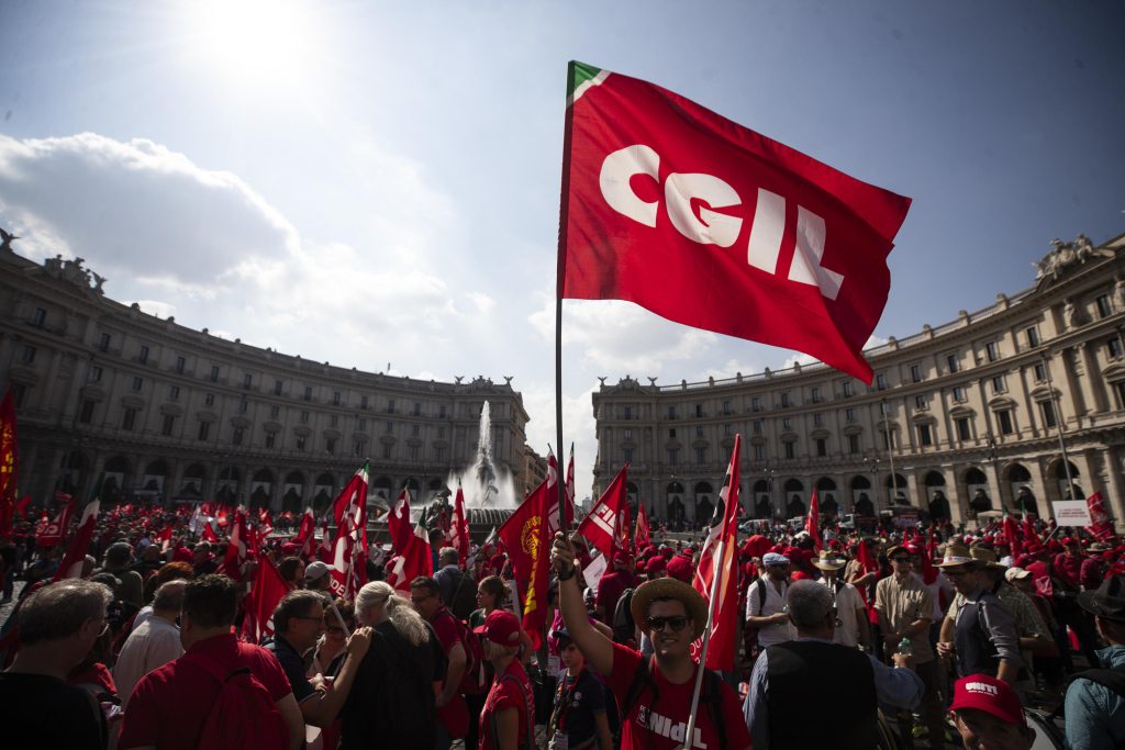 Sciopero generale, Landini e Ronzoni a Cagliari