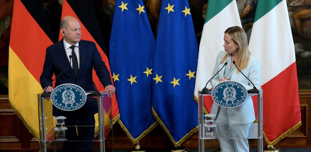 A Berlino il vertice italo-tedesco tra Meloni e Scholz