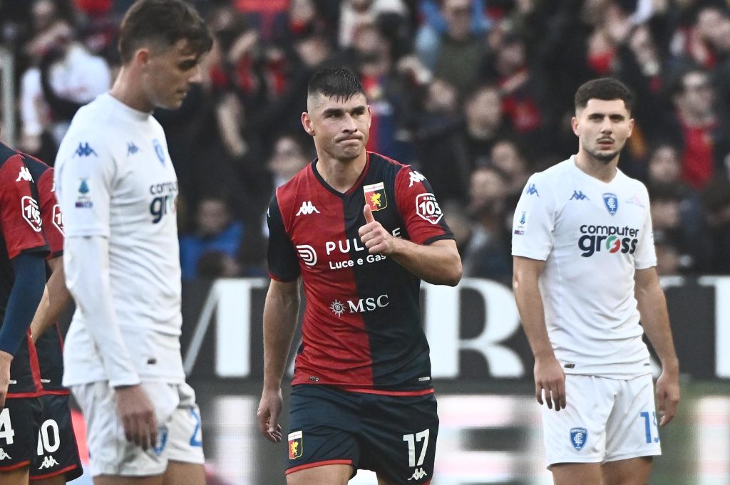 Serie A, Genoa Empoli finisce in pareggio 1-1