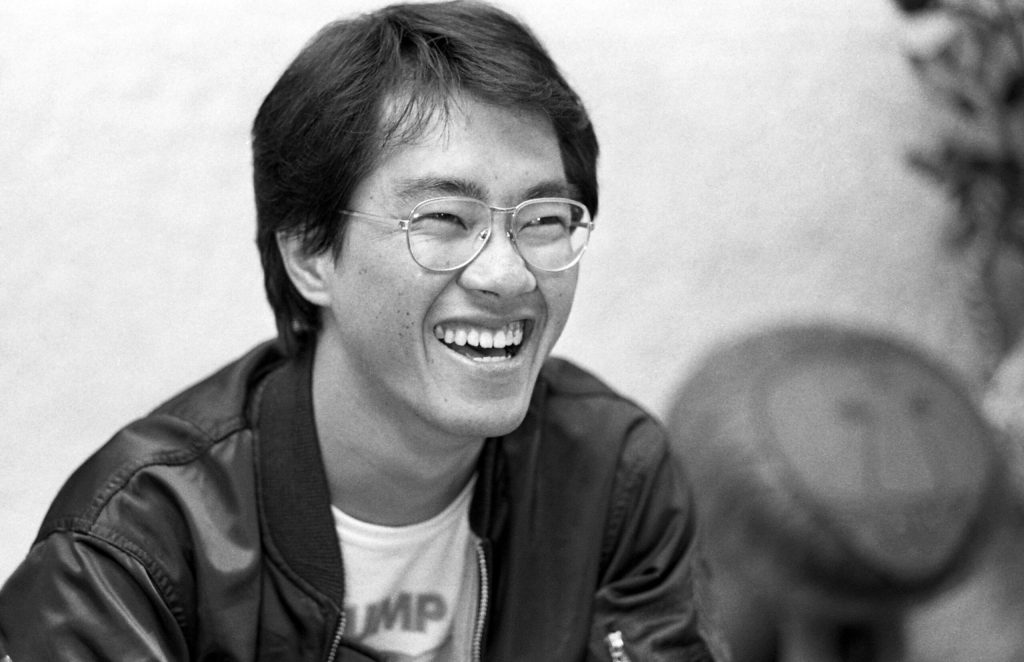 Goku e i compagni salutano il loro creatore Akira Toriyama