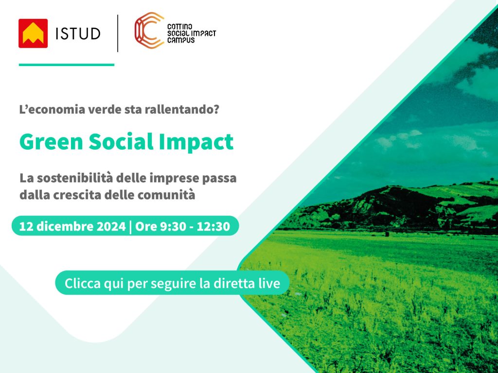 Green Social Impact, la sostenibilità passa dalla crescita