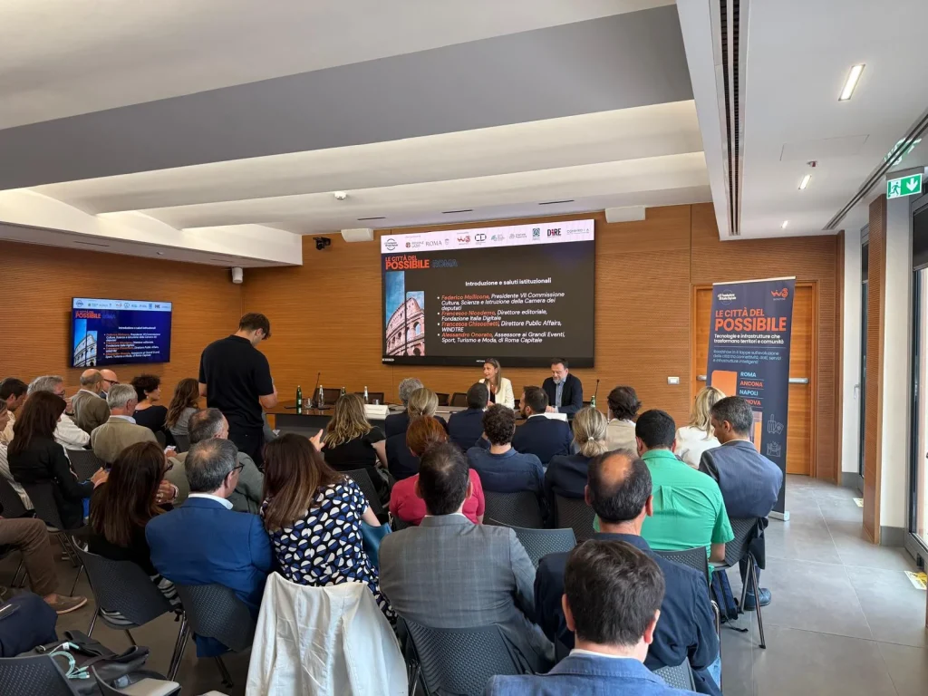 Innovazione, a Roma ‘Le città del possibile’ ridisegna i servizi urbani