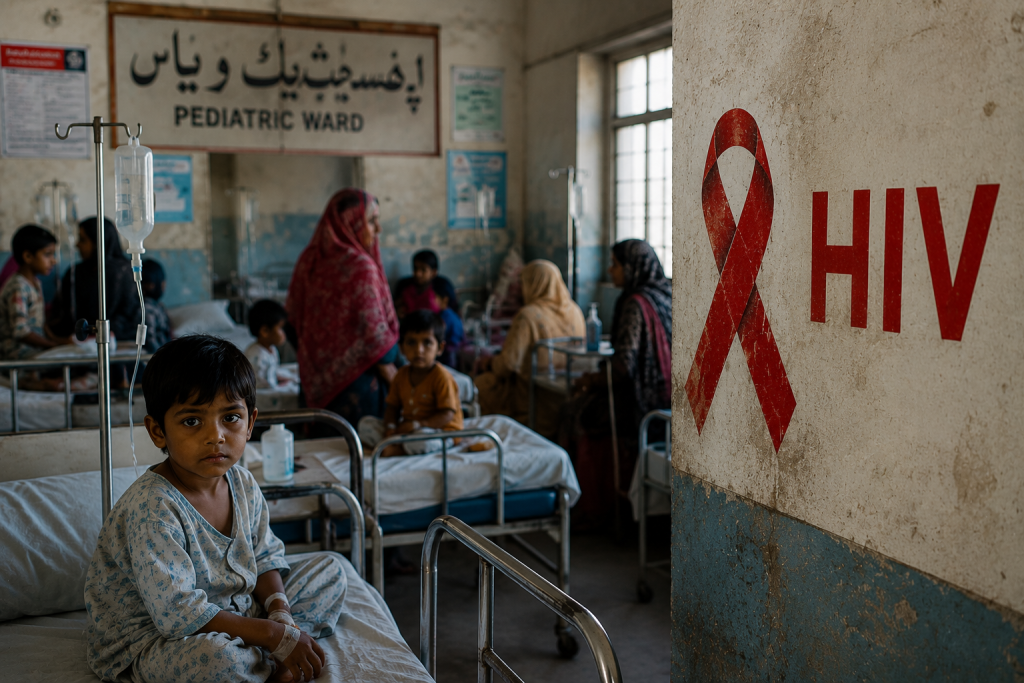 Pakistan: focolaio di HIV tra i bambini nella provincia del Sindh