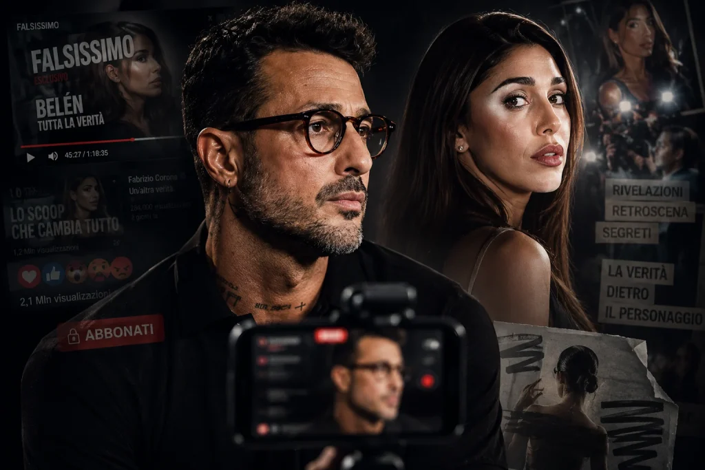 Fabrizio Corona Belén Falsissimo